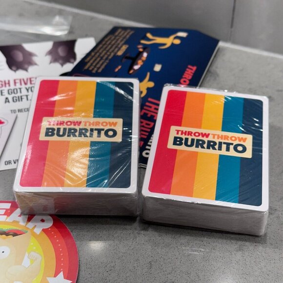 Throw Throw Burrito A Fun Dodgeball Card Game By Exploding Kittens Fun Kids Game - Picture 3 of 14